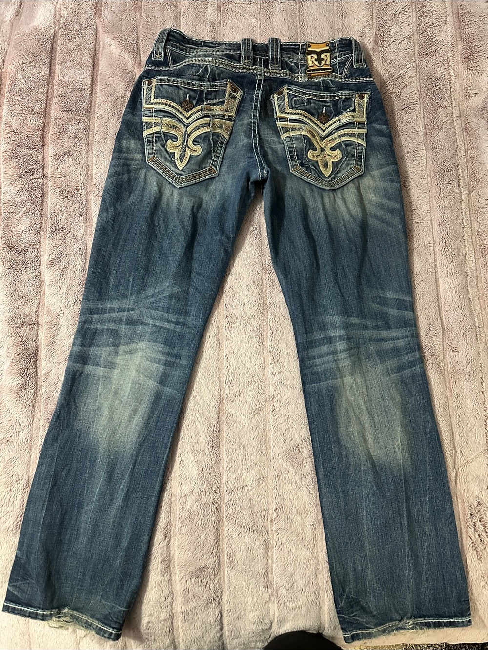 Rock Revival Hanvid jeans 
  Bootcut Jeans size 32X33 - Picture 2 of 8
